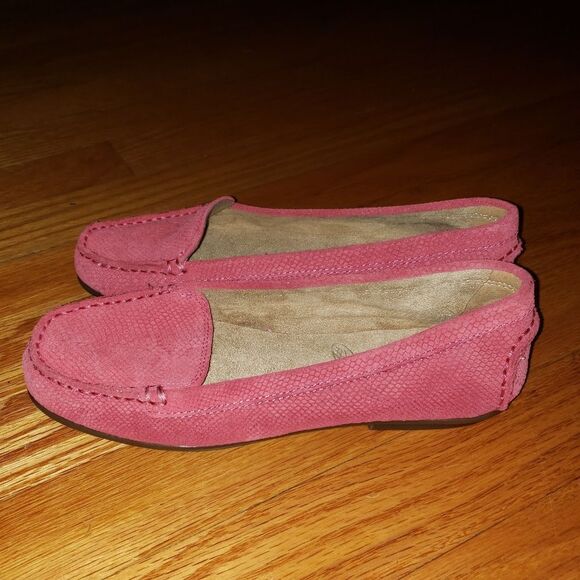 Aerosoles coral leather Slip-On Flats - Picture 3 of 7